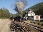 41 1144-9 mit dem Sormitztal-Express zu sehen am 05.10.14 in Gr�nau Lichtentanner Bahnhof.