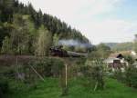 41 1144-9 mit dem Sormitztal-Express zu sehen am 05.10.14 in Leutenberg.