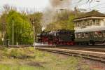 Der Altenburgexpress 2015 Verl�sst den Altenburger Bahnhof und F�hrt Gen Ronneburg und von dort weiter in seinem Stellpunkt