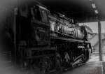 W�hrend im Hof 41 1144 f�r die R�ckfahrt vorbereitet wurde stellte ich mich zum Schutz vor dem Mischmasch aus Regen und Schnee kurz unter, so konnte ich auch gleich noch 44 0093-3 Begutachten.