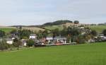 Am 05.10.13 fuhr die Erzgebirgische Aussichtsbahn wieder von Schwarzenberg nach Annaberg und zur�ck.