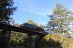Am 05.10.13 fuhr die Erzgebirgische Aussichtsbahn wieder von Schwarzenberg nach Annaberg und zur�ck.