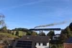 Am 05.10.13 fuhr die Erzgebirgische Aussichtsbahn wieder von Schwarzenberg nach Annaberg und zur�ck.