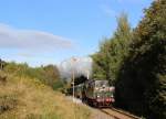 Am 05.10.13 fuhr die Erzgebirgische Aussichtsbahn wieder von Schwarzenberg nach Annaberg und zur�ck.