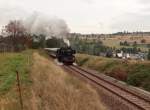 Erzgebirgische Aussichtsbahn wieder von Schwarzenberg nach Annaberg und zur�ck.