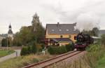 Erzgebirgische Aussichtsbahn wieder von Schwarzenberg nach Annaberg und zur�ck.