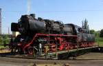 50 3552-2 stand am 04.Mai.2014 beim Lokschuppen-Fest Hanau auf der Drehscheibe.