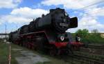50 3552-2 stand am 04.Mai.2014 beim Lokschuppen-Fest in Hanau f�r F�hrerstandsmitfahrten zur verf�gung.Sie ist das Zugpferd des Vereins.