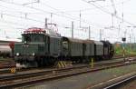 E94 088(GES Stuttgart) am 01.Juni.2014 im Bahnhof Darmstadt Kranichstein.Im Hintergrund ist 50 3552-2(Museumseinsebahn Hanau) zusehen.