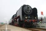 50 3501 beim einst�ndigen Zwischenhalt in Schmalkalden.