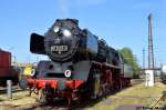 50 3552-2 musste sich nach der Rangierarbeit erstmal ausruhen beim Lokschuppen-Fest in Hanau am 14.06.2015  