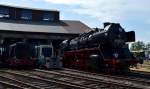 V 36 xxx, 212 001-2 und 50 3552-2 beim Lokschuppen-Fest in Hanau am 14.06.2015