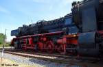 50 3552-2, davor die 89 906 beim Lokschuppen-Fest in Hanau am 14.06.2015