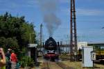 50 3552-2 bei F�hrerstandsmitfahrten beim Lokschuppen-Fest in Hanau am 14.06.2015