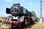 50 3552-2 bereit f�r die n�chste F�hrerstandsmitfahrt beim Lokschuppen-Fest in Hanau am 14.06.2015