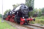 52 8041 am 30.08.2003 zum Bahnhofsfest in der Lutherstadt Wittenberg.