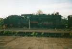 58 311(Ulmer Eisenbahnfreunde) war im Jahr 1998 im Bahnhof Weiterstadt.Hier stanf´d sie im ehemaligen Gleis 3(Gescannt)
