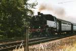64 419(DBK Historische Bahn e.V.) auf der Fahrt mit einem Pendelzug von Groß Gerau nach Darmstadt Kranichstein am 20.Mai.2007(Gescannt)