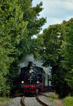 Am 17.07.2016 war 91 134 und 112 703 zwischen Greifswald und Ladebow unterwegs.