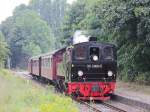 Einfahrt 99 5606-5 in den Bahnhof Bad Suderode am 30.