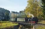 99 4511-4 bei der Einfahrt in Schmalzgrube am 24.10.2015