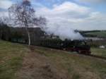 99 582 zu sehen am 09.04.12 bei der Einfahrt in Sch�nheide.