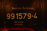 99 1579-4 mit alter Beschilderung.