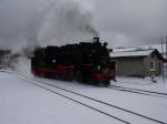 99 1772-5 der Fichtelbergbahn zu sehen am 04.01.15 in Cranzahl.