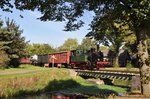 Die Dampflok Niedersachsen in Stadskanaal (am 10.09.2016)  Platz 2 (Bild des Monats) September 2016