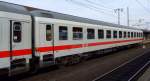 Ein typischer Bimz-Wagon wie er noch vor 10 Jahren in IR Zugverb�nden unterwegs war. Heute ist er bereits in das IC-Design umlackiert und h�ngt am IC Hamburg-Passau.
Aufgenommen im M�rz 2014.