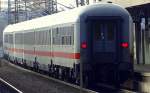 Ausfahrt des IC Hamburg-Passau aus dem Bahnhof G�ttingen.
Aufgenommen im M�rz 2014.