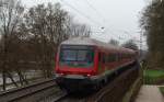 Ein RE nach Würzburg Hbf im Stadtgebiet von Schweinfurt.
Aufgenommen im November 2014.