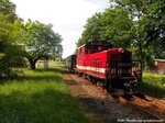 199 031 der D�llnitzbahn  Wilder Robert  unterwegs von Oschatz nach M�geln am 4.6.16.