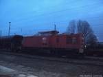 WFL 202 822-3 im Bahnhof Bergen auf R�gen am 17.12.13 