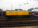203 737 der BLG rangiert in Falkenberg/Elster am 8.10.16