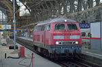 218 838 im Frankfurter Hbf am 29.06.2016