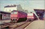 DR 120 und 243 in G�strow.