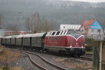 Sonderfahrt der Eisenbahfreunde Hamm am 12.12.2015 in Michelstadt/Odw