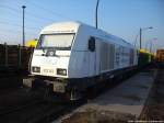 223 143 der Nordic Rail Service abgestellt in Bergen auf R�gen am 10.9.13