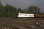 92 80 1223 143-9 an der Holzverladerampe in Forst.
