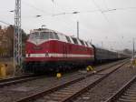 Neben 03 1010 kam auch 118 770,am 07.November 2015,mit nach Binz.