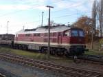 Die WFL 231 012 stand bis zum Abend,am 08.November 2014,in Bergen/Rügen.