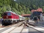Am 07.09.13 ging es mit dem Eisenbahnmuseum Leipzig und der LEG 132 158 nach Meiningen zu den XIX Dampfloktagen.