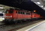 232 587-2 und 140 506-7 stehen am 20.11.13 in Plauen/V.