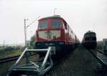 232 488 nach der Ankunft in Mukran,inzwischen ist die Lok nicht mehr in Mukran.