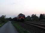 232 347 ist am 30.04.14 mit einem Umleiter in Neustadt an der Orla zusehen.