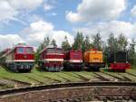 Am 24.05.14 war in Weimar beim TEV 118er Treffen. Zusehen waren 132 010-0, 120 198-7, 110 001-5, 105 152-3 und V36 032. 