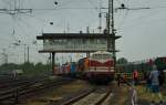 Der �berf�hrungszug aus Th�ringen bestand aus 118 005, V60 1100, 120 274, 202 563.