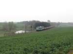 V300 003 der Wismut zusehen am 01.04.14 in Frankenau.