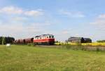 232 141-2 zu sehen am 22.05.15 in Mehltheuer.